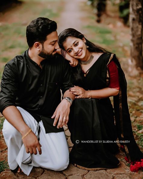 WanderlustbySujisha&Rajeev on Instagram: “Book for your shoots 9995919902 WhatsApp 9744748591 @dreamindianweddingblog @bridesof_kerala @brides.of.india @keralawedding_styles…” Indian Treditional Photoshoot, Indian Treditional Photoshoot Couple, Preshoot Ideas Photo Shoot, Traditional Couple Photoshoot, Kerala Photoshoot, Preshoot Ideas, Honey Couple, Traditional Couple, Dp Pic