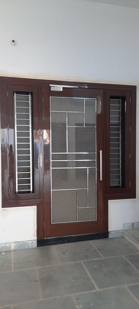 Safety Double Door Design Entrance, Double Door Design Entrance, Door Design Entrance, Net Door, Door Design Images, Double Door Design, Double Door, Double Doors, Door Design