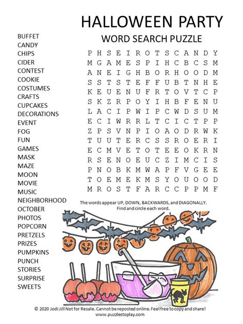 October Word Search, Halloween Puzzles For Kids, Halloween Puzzles Printables, Halloween Word Search Free Printable, Adult Worksheets, Cross Word Puzzles, Halloween Activity Sheets, Free Word Search Puzzles, Word Search Puzzles Printables