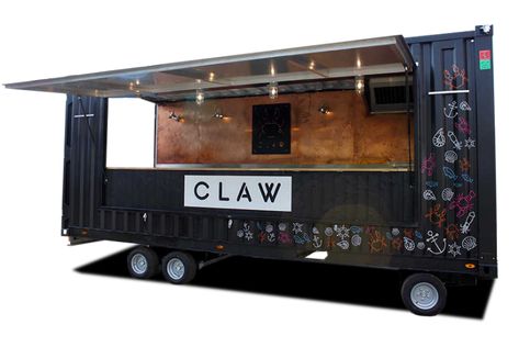 Kiosk Container Conversions | Change The Face Of Street Food | Amobox Container Food Truck, Experiential Architecture, Coffee Trailers, Container Kiosk, Horse Box Conversion, Gorilla Logo, Coffee Food Truck, Container Restaurant, Mobile Coffee Shop