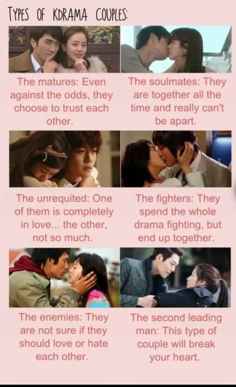 Types of Kdramas couples Korean Love, Princess Hours, Moorim School, Playful Kiss, Drama Fever, Kdrama Memes, Korean Drama Funny, Korean Shows, Kdrama Funny