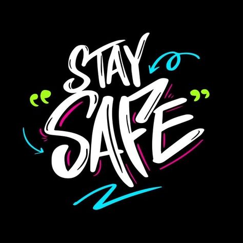 Stay Safe Graffiti Logo Design, Graffiti Wallpaper Iphone, Graffiti Logo, Calligraphy Text, Graphic Design Brochure, App Background, Desain Editorial, Creative T Shirt Design, Print Design Art