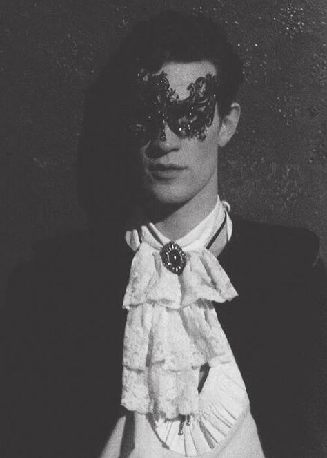 Matt Smith Masquerade Mask Aesthetic Male, Will Herondale, Night Circus, Jackdaw, Infernal Devices, Dorian Gray, In The Stars, The Infernal Devices, Matt Smith