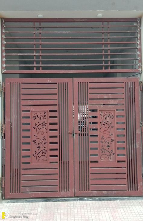 Main Gate Designs, दरवाजा डिजाइन, Latest Gate Design, Modern Steel Gate Design, Iron Main Gate Design, Modern Main Gate Designs, Gate Design Ideas, Main Gates, Home Gate Design