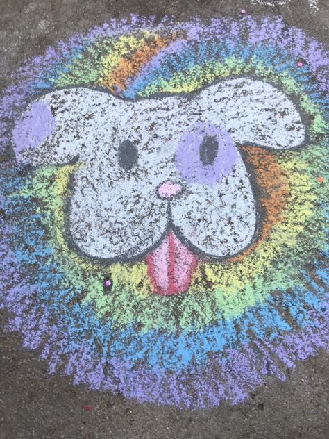 All you need is any color chalk and a sidewalk or driveway!💖✨🖍 Driveway Chalk, How To Tie Dye, Sidewalk Chalk, Chalk Art, Driveway, All You Need Is, Chalk, Cute Art, Tie Dye