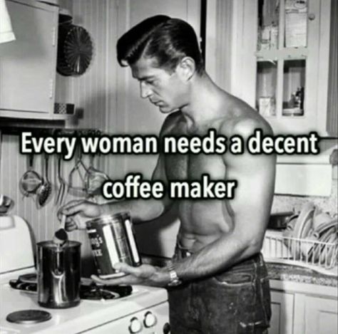 Every woman needs a decent coffee maker Funny Coffee Cups, Coffee Is Life, Instagram Bio, Story Instagram, Coffee Love, Coffee Quotes, Coffee Humor, Photo Instagram, Bones Funny