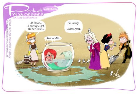 Pocket Princess Comics, Disney Princess Comics, Disney Princess Memes, Pocket Princess, Disney Princess Cartoons, Pocket Princesses, Funny Disney Memes, Disney Princess Drawings, Princess Cartoon