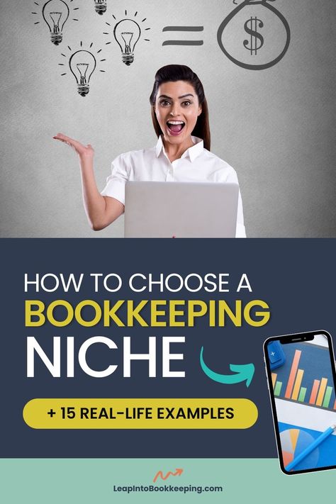 Discover how to choose a bookkeeping niche. Explore profitable niches that could launch your bookkeeping business to the next level. Bookkeeper Quotes, Virtual Bookkeeper, Bookkeeping Basics, Accounting Tips, Accounting Basics, Business Bookkeeping, Small Business Bookkeeping, Bookkeeping Business, Job Opportunities