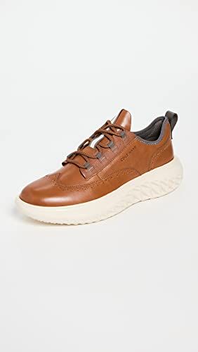 Cole Haan Men's Sneaker, Chestnut British Tan Silver Birch, 6.5 - FrenzyStyle