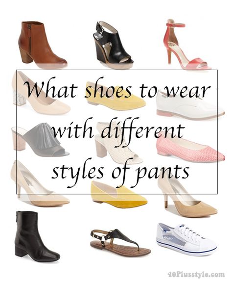 Styles Of Pants, What Shoes To Wear, Ankle Dress Pants, Dressy Shoes, Spring Capsule Wardrobe, Butterick Pattern, Kinds Of Shoes, Fashion Hacks Clothes, Sleeve Dresses