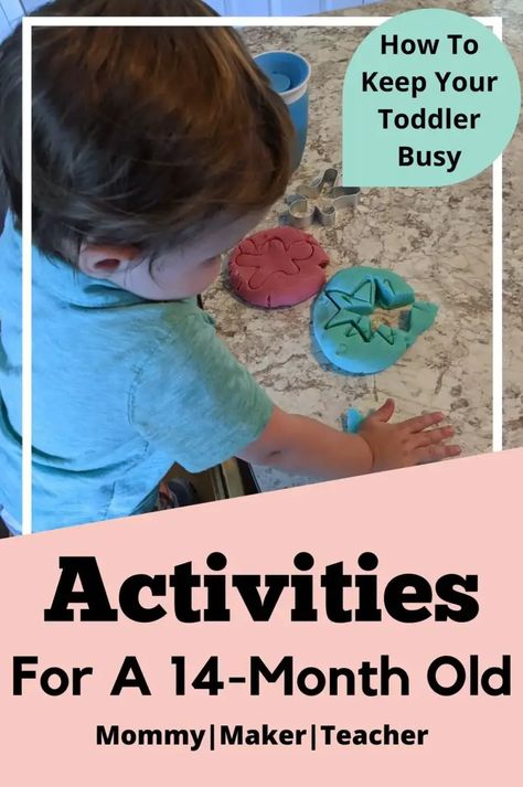 39 Activities For A 14-Month-Old Baby And Busy Toddler | Fun Ideas For Development And Learning - Mommy|Maker|Teacher What Can I Teach My 15 Month Old, Activities To Do With 13 Month Old, Teaching 15 Month Old, Things To Do With 15 Month Old At Home, Things To Do With 13 Month Old, Indoor Activities For 13 Month Old, Daily Activities For 15 Month Old, Activities For 15 Months, 14-24 Month Old Activities