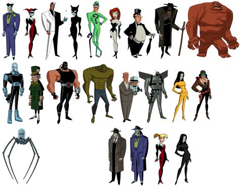 Batman The New Adventures, Corpo Cartoon, Batman Character Design, Villain Character Design, Watchmen Rorschach, The New Batman Adventures, New Batman Adventures, Dc Animation, Real Batman