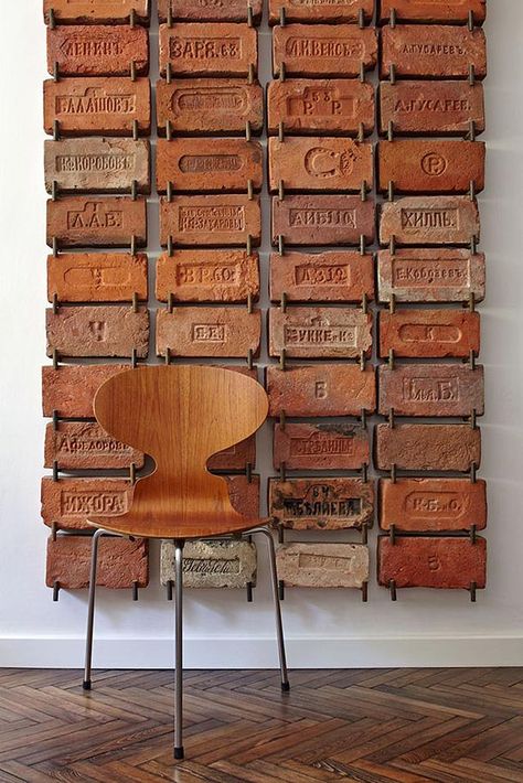 Antique Brick Wall, Antique Brick, Exposed Brick, Brick Wall, 인테리어 디자인, House Tours, Interior Inspiration, Interior And Exterior, Home Diy