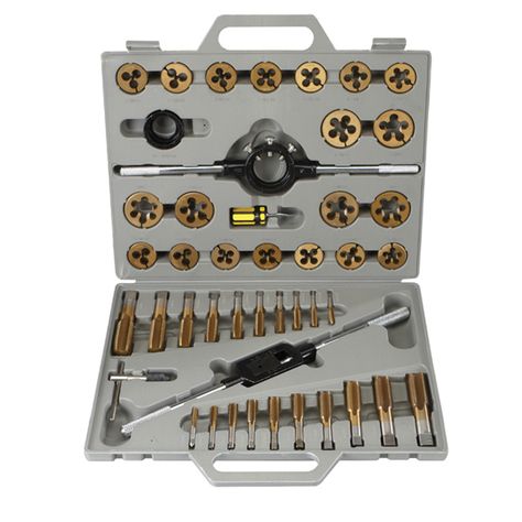 HF 45 Piece Tap & Die Set $72.00/ea Soldering Tutorial, Soldering Projects, Gunsmithing Tools, Metal Bender, Harbor Freight Tools, Harbor Freight, Metal Welding, Hard Metal, Heavy Machinery