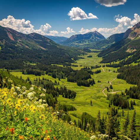 Crested Butte Colorado, Gili Trawangan, Beautiful Scenery Pictures, Nature Mountains, Scenery Pictures, Crested Butte, Mountain Photography, Foto Art, Beautiful Photos Of Nature