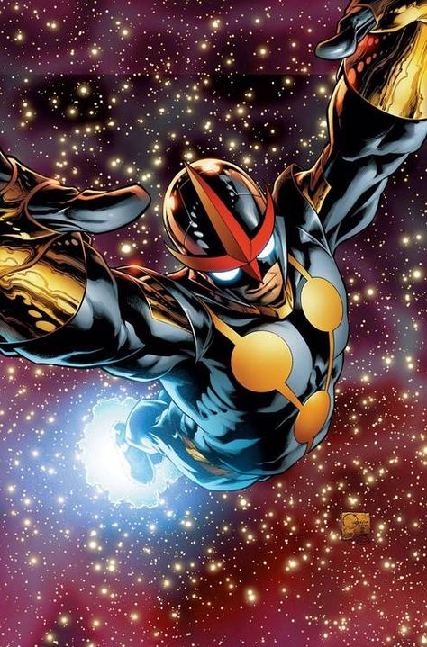 Nova by Joe Quesada Nova Marvel, Joe Quesada, Marvel Nova, Foto Cartoon, Univers Marvel, Marvel Artwork, Ange Demon, Marvel Comic Universe, Marvel Entertainment