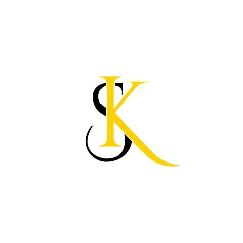 Ks sk letters abstract logo | Premium Vector #Freepik #vector #background #logo #business #abstract Ks Wallpaper Letter, Ks Logo Design Style, Sk Logo Design Letter, Ks Name Wallpaper, Ks Logo Design, Sk Logo Design, Ks Logo, Sk Logo, Punjab Culture