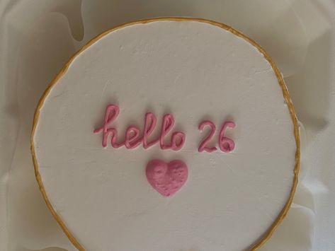 26 Birthday Cake, 26 Birthday, 20 Birthday Cake, 26 Years Old, Funny Birthday Cakes, Cake Name, 26th Birthday, Cute Birthday Cakes, Birthday Board