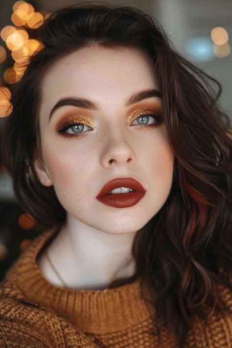 Fall Makeup Trend, Vampire Makeup, Date Night Makeup, Bold Makeup Looks, Prom Makeup Looks, Celebrity Makeup Looks, Hair And Makeup Tips, Makeup Mistakes, Makeup Transformation