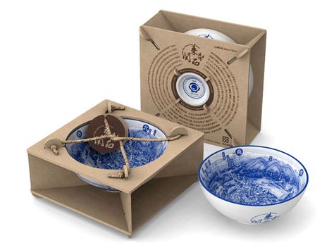 Packaging of the World: Creative Package Design Archive and Gallery: Trip View Bowl Environmental Packaging, Structural Packaging, Fun Packaging, Corrugated Packaging, Jar Packaging, Interesting Place, Toy Packaging, Glass Packaging, Art Appliqué