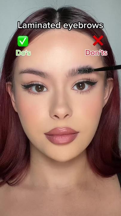 How I laminate my eyebrows #makeuptutorial #eyebrowstutorial #eyebrows... | TikTok Eyebrow Tutorial Shaping, Eyebrow Tutorial For Beginners, Perfect Eyebrow Shape, Eyebrow Makeup Tutorial, Eyebrow Hacks, Brow Tutorial, Eyebrow Enhancer, Eyebrow Tutorial, Perfect Eyebrows