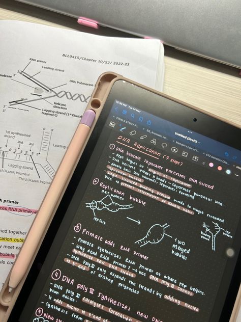 Bio Ipad Notes, Ipad Study Medicine, Study Notes Medicine, Biology Notes On Ipad, Study Science Aesthetic, Biology Notes Ipad, How To Study For Biology, Science Study Notes Aesthetic, Science Aesthetic Biology