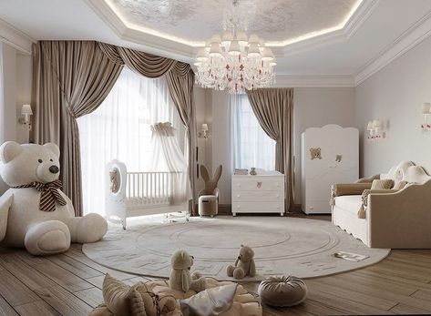 Luxury Baby Room, Cozy Baby Room, Luxury Kids Bedroom, Luxury Nursery, Bilik Idaman, Magical Furniture, Nursery Room Design, Baby Room Inspiration