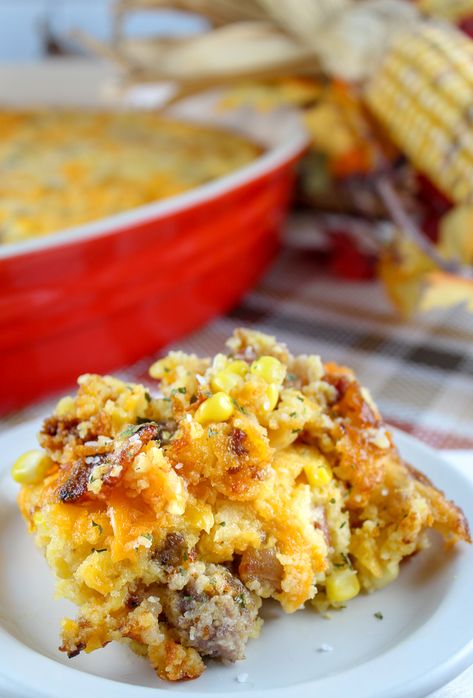 Spoon Bread Recipe, Cornbread Dinner, Jiffy Mix Recipes, Jiffy Recipes, Jiffy Cornbread Recipes, Corn And Cheese, Jiffy Cornbread Mix, Spoon Bread, Jiffy Corn Muffin Mix