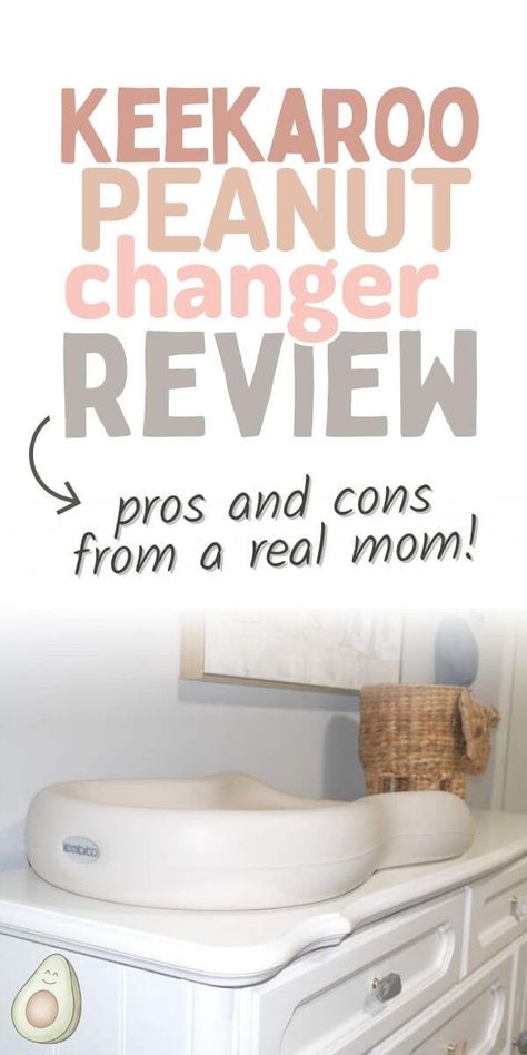 Wondering if the Keekaroo changing pad is worth it? // nursery vanilla drawers table dresser neutral white beige baby's room diaper station Diaper Changing Table Dresser, White Beige Nursery, Change Pad On Dresser, Changing Pad On Dresser Ideas, Changing Pads On Dresser, Keekaroo Peanut Changer On Dresser, Changing Topper For Dresser, Baby Changing Pad On Dresser, Dresser Changing Station