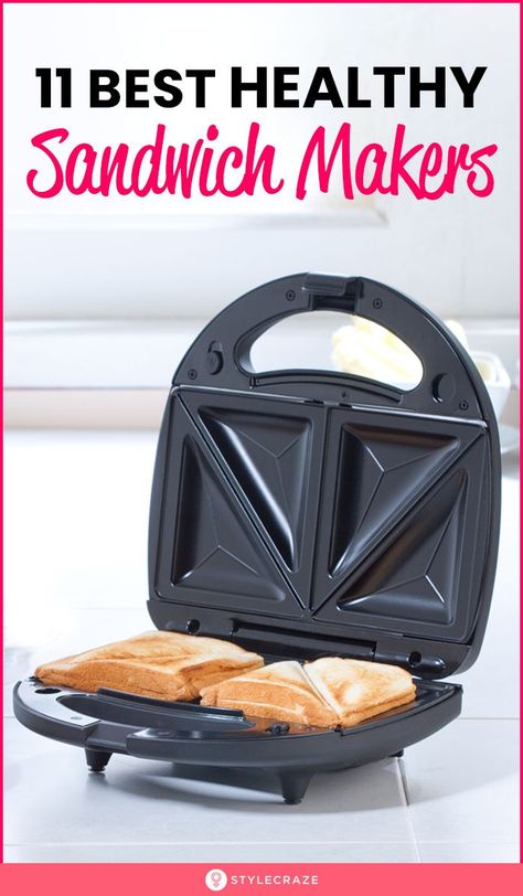 Grilled Cheese Maker, Sandwich Maker Recipes, Grill Sandwich, Breakfast Sandwich Maker, Grill Sandwich Maker, Sandwich Makers, Sandwich Toaster, Toast Sandwich, Hot Sandwich