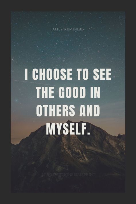 "I choose to see the good in others and myself."
Revitalize your spirit and motivation with affirmations that bring positivity, energy, and focus to your daily life. Positivity Energy, Motivation Affirmations, See The Good, Work Culture, Book Of The Month, Daily Journal, I Choose, Daily Affirmations, Choose Me