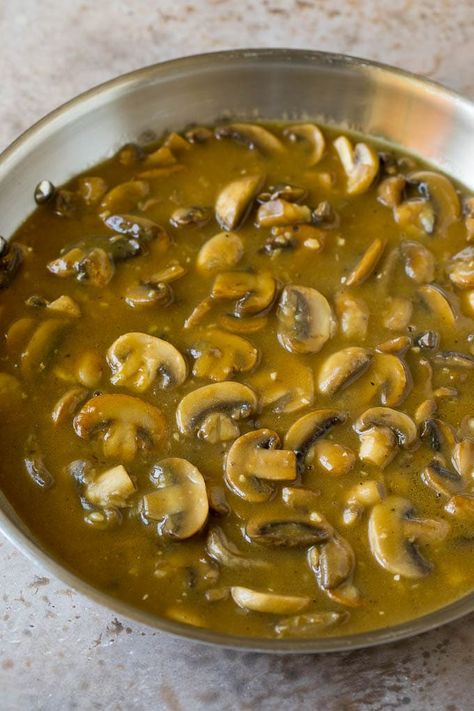 Mushroom Steak Sauce Recipe, Mushroom Steak Sauce, Steak Sauce Recipe, Mushroom Steak, Steak Sauce Recipes, Gravy For Mashed Potatoes, Mushroom Gravy Recipe, Mushroom Sauce Recipe, Beef Steak Recipes