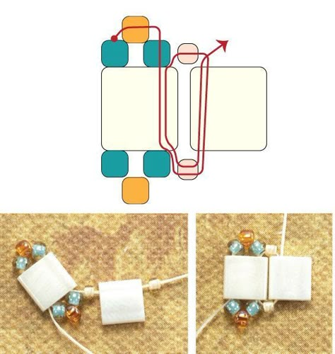 Stitch Bracelet Pattern, Stitch Bracelet, Twin Beads, Motifs Perler, Beaded Bracelets Tutorial, Ladder Stitch, Beading Techniques, Bead Weaving Patterns, Seed Bead Tutorial