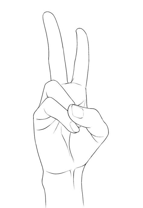 Not sure about the original source. found it here: https://www.facebook.com/shashashare Peace Sign Drawing, Peace Drawing, Peace Sign Hand, Peace Sign Art, Anime Hands, 그림 낙서, Hand Drawing Reference, Hand Reference, Small Drawings