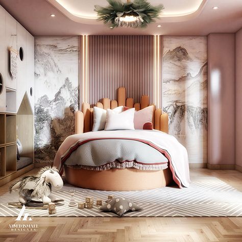 Luxurious Kids Bedroom, Kids Bedroom Furniture Design, Luxury Kids Bedroom, Magical Furniture, Kids Interior Design, Daughter Bedroom, Kids Bedroom Design, Kids Interior Room, Luxury Bedroom Master