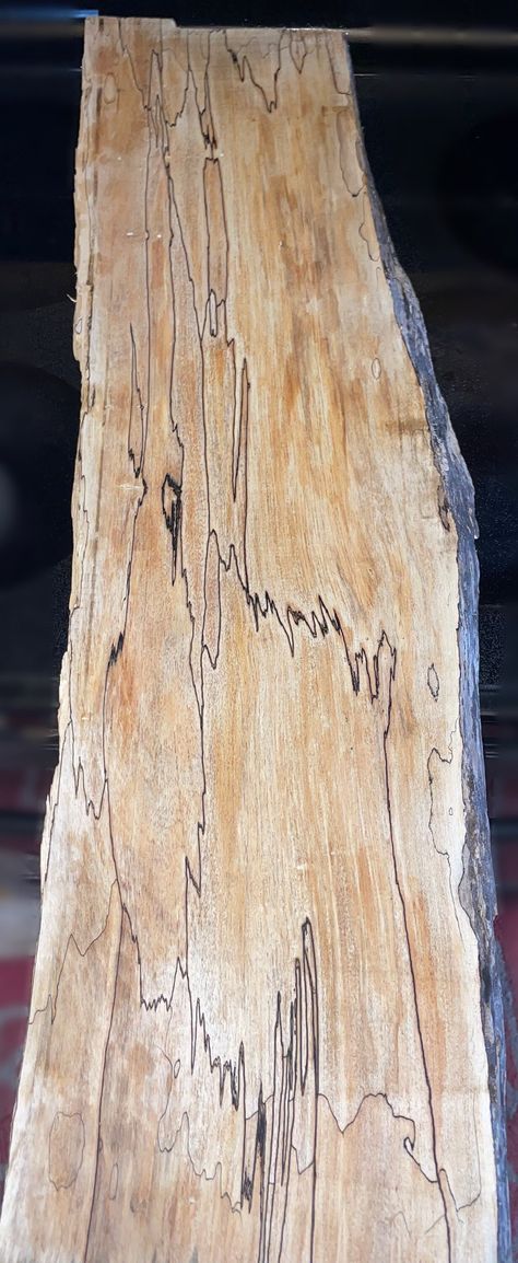 This slab is 33 1/8 - 33 1/2 inches long, 8 - 9 1/4 inches wide and 1 1/8 inch thick. It is planed on both sides, has one live edge and is partially air dried. Wood has been wetted in pictures to help Show full color potential! There is soft spots along the one edge and some small drying cracks at each end (all as seen in pictures). Important notice Please read shop announcement for any questions or concerns regarding shipping pricing and the live edge / bark. Redwood Slabs, Spalted Maple, Wood Board, Live Edge, Wood, Craft Supplies