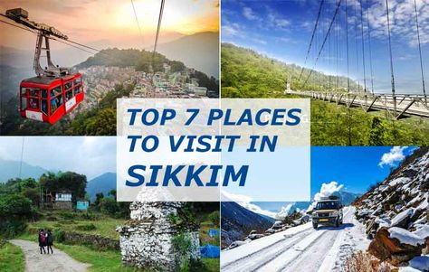 Places to Visit in Sikkim, Sikkim Travel Guide , SikkimTourist Places Places To Visit In Sikkim, Sikkim Tourist Places, Sikkim Travel, India Travel Guide, London Attractions, Northeast India, Adventure Travel Explore, States Of India, Bucket Lists