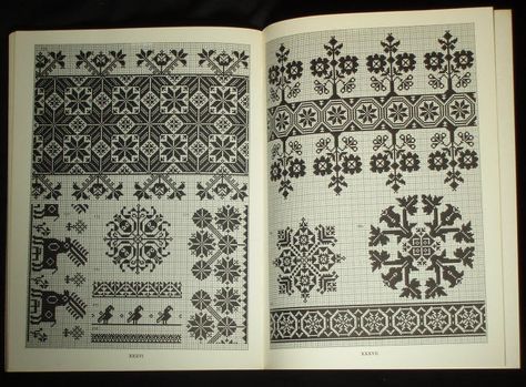 Book Charted Folk Embroidery Pattern Romanian German Austria Ethnic Design Saxon Folk Embroidery Patterns, Romanian Motifs, Modern Folk Embroidery, Books Nonfiction, Cross Stitch Border Pattern, German Folk, Modern Folk, Redwork Embroidery, Folk Embroidery