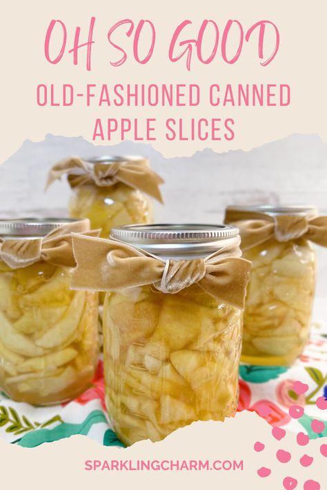 Canned Apple Rings, How To Can Apple Slices, Preserve Apples Slices, Canned Cinnamon Apples Recipes, Canned Stewed Apples, Canning Cinnamon Apple Slices, Canned Apple Slices Recipes, Canning Apples Slices, Canning Sliced Apples