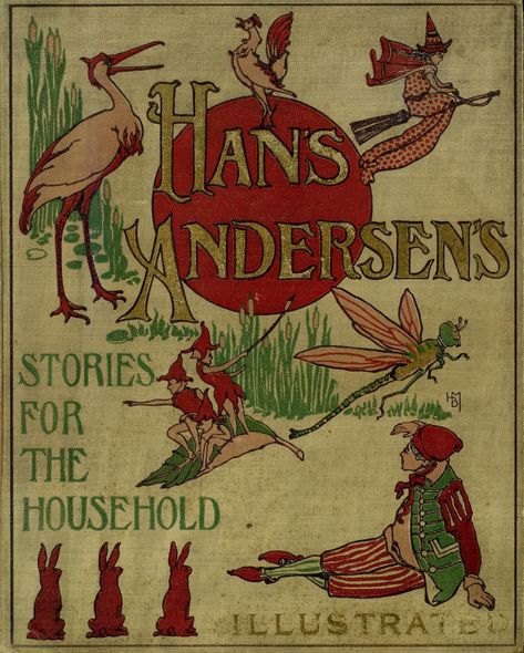 Hans Andersen, Books And Art, Victorian Books, Vintage Book Covers, Hans Christian Andersen, Beautiful Book Covers, Beautiful Books, Fairy Book, Hans Christian