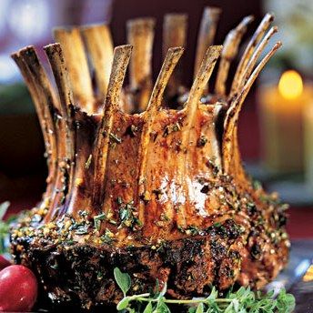 Crown Roast Of Pork, Oregano Recipes, Crown Roast, Rack Of Lamb, Lamb Roast, Lamb Recipes, Lamb Chops, Easter Dinner, Ground Pork