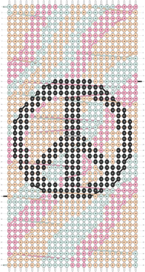 Pixel Macrame, Peace Sign Bracelet, Macrame Chairs, Grid Patterns, Friendship Bracelet Patterns Easy, Bracelets Patterns, Latch Hook Rugs, Rug Designs, Diy Bracelets Patterns