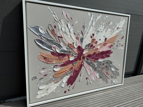 Freue mich, euch diesen Artikel aus meinem Shop bei #etsy vorzustellen: Struktur Bild moderne Kunst Acryl Gemälde 3D Kunstwerk Malerei Silber Design Elena’s ARTelier Acrylic Painting Diy, Night Art, Diy Painting, Diy Art, Art Inspo, Art Projects, Acrylic Painting, Art Inspiration, Design