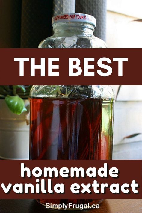 Try your hand at some homemade vanilla extract with this easy, 2 ingredient homemade vanilla extract recipe! Perfect for gift giving! Christmas Gift Homemade, Cheap Vodka, Vanilla Extract Recipe, Grocery Savings Tips, Gift Homemade, Homemade Christmas Gift, Madagascar Vanilla Beans, Homemade Vanilla Extract, Vanilla Recipes