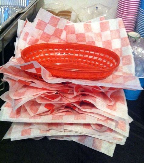 50s Themed Birthday Party Ideas, 50s Themed Party Ideas Food, Decades Party Food Ideas, 50s Diner Party Food, 1950s Party Decorations Diy 50s Diner, Oldies Themed Party Ideas, 50s Birthday Party Theme For Men, Sock Hop Themed Party Ideas, 1950s Sock Hop Party