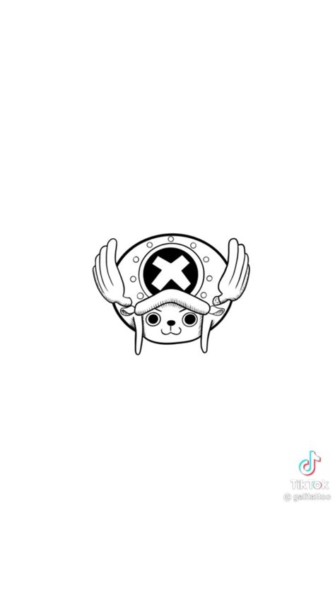 One Piece Chopper Tattoo Ideas, Anime Flash Tattoo One Piece, Chopper One Piece Tattoo Design, Minimalist Anime Tattoo Ideas, Chopper Tattoo Design, One Piece Tattoo Ideas Minimalist, Chopper One Piece Drawing, One Piece Flash Tattoo, One Piece Small Tattoo