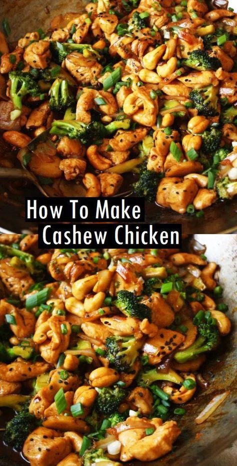 Cashew Chicken Recipe, Wallpaper Food, Mapo Tofu, Cashew Chicken, Health Dinner, Low Carb Paleo, Asiago, Think Food, Jambalaya