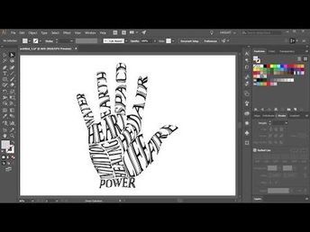 How to Fill a Shape with Text in Adobe Illustrator - YouTube Shape Morphing, In Design Adobe, Illustrator Tips, Adobe Illustrator Design, Adobe Design, Adobe Tutorials, Graphisches Design, International Development, Adobe Illustrator Tutorials