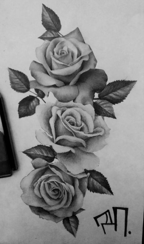 Vine Tattoo Ideas, Flowers Reference, Rose Vine Tattoos, Flower Vine Tattoos, Watercolor Rose Tattoos, Realistic Rose Tattoo, Rose Flower Tattoos, Rose Drawing Tattoo, Vine Tattoo