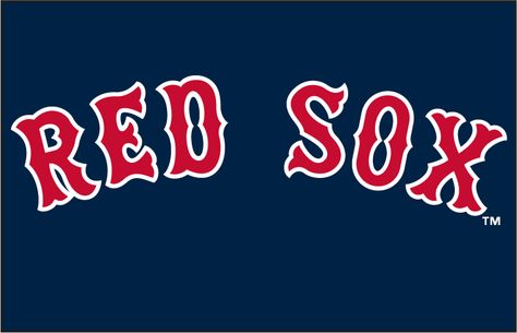 Boston Red Sox Wordmark Logo (1960) - Red Sox arched in red on blue Boston Logo, Boston Red Sox Logo, Baseball Teams Logo, Red Sox Logo, Red Sox Nation, Red Socks Fan, Wordmark Logo, Red Sox Baseball, Mlb Logos